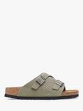 Birkenstock Zurich Dotted Suede Sandals, Grey