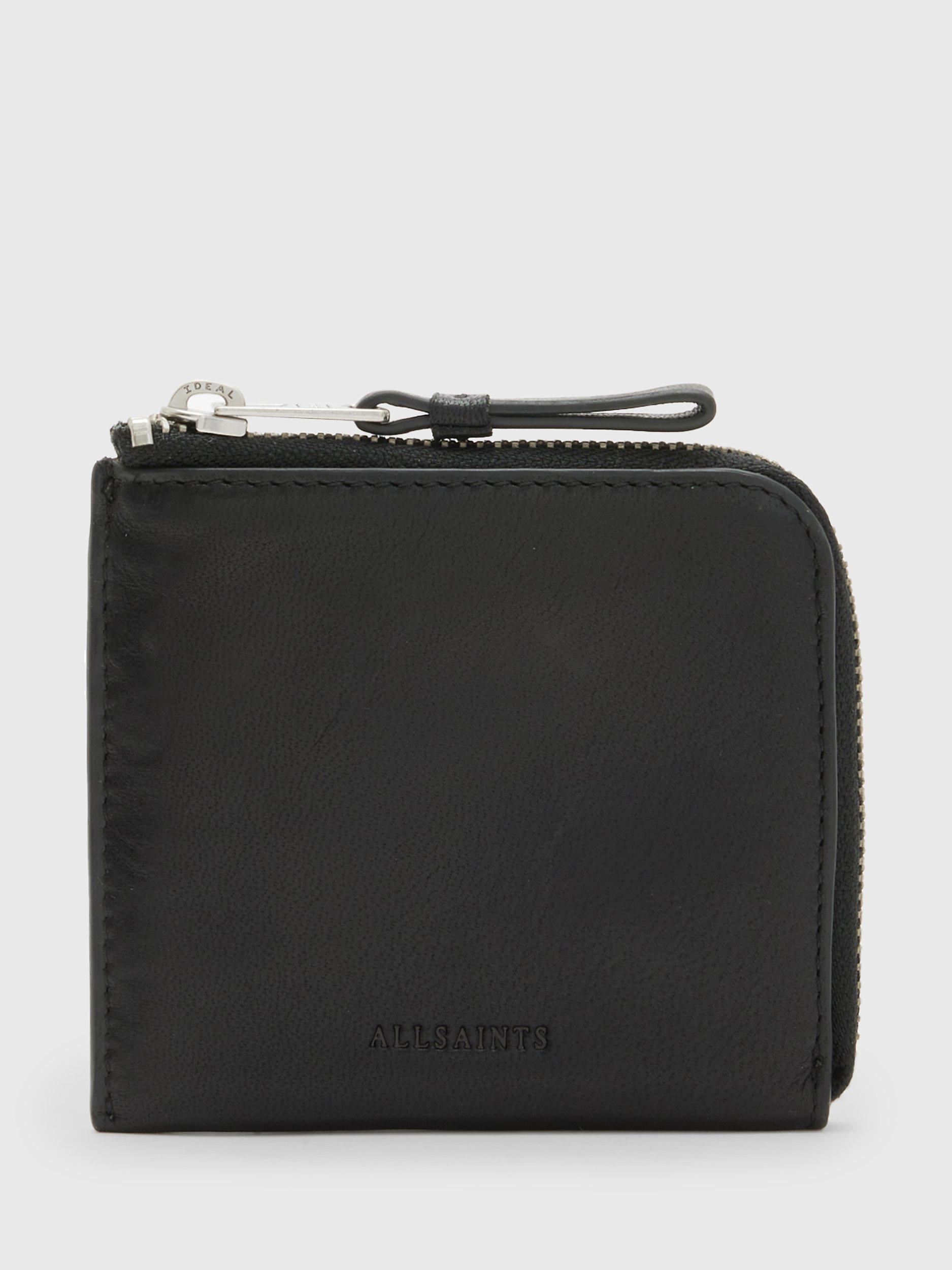 AllSaints Artis Wallet, Black, One Size