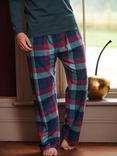 British Boxers Brushed Cotton Check Pyjama Trousers