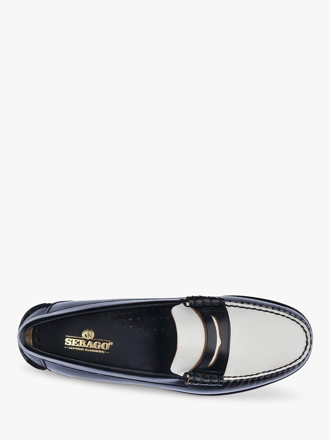 Product image 3 of 5, which shows Sebago Classic Dan Loafers, Black, 4