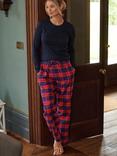 British Boxers Tartan Brushed Cotton Pyjama Trousers