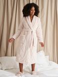 Pretty You London Quilted Velour Dressing Gown