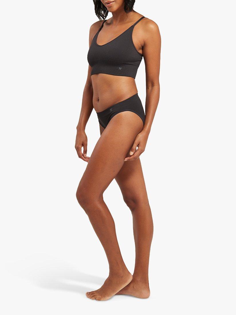 Product image 3 of 5, which shows Nudea Form Seamless Brief, Black, S