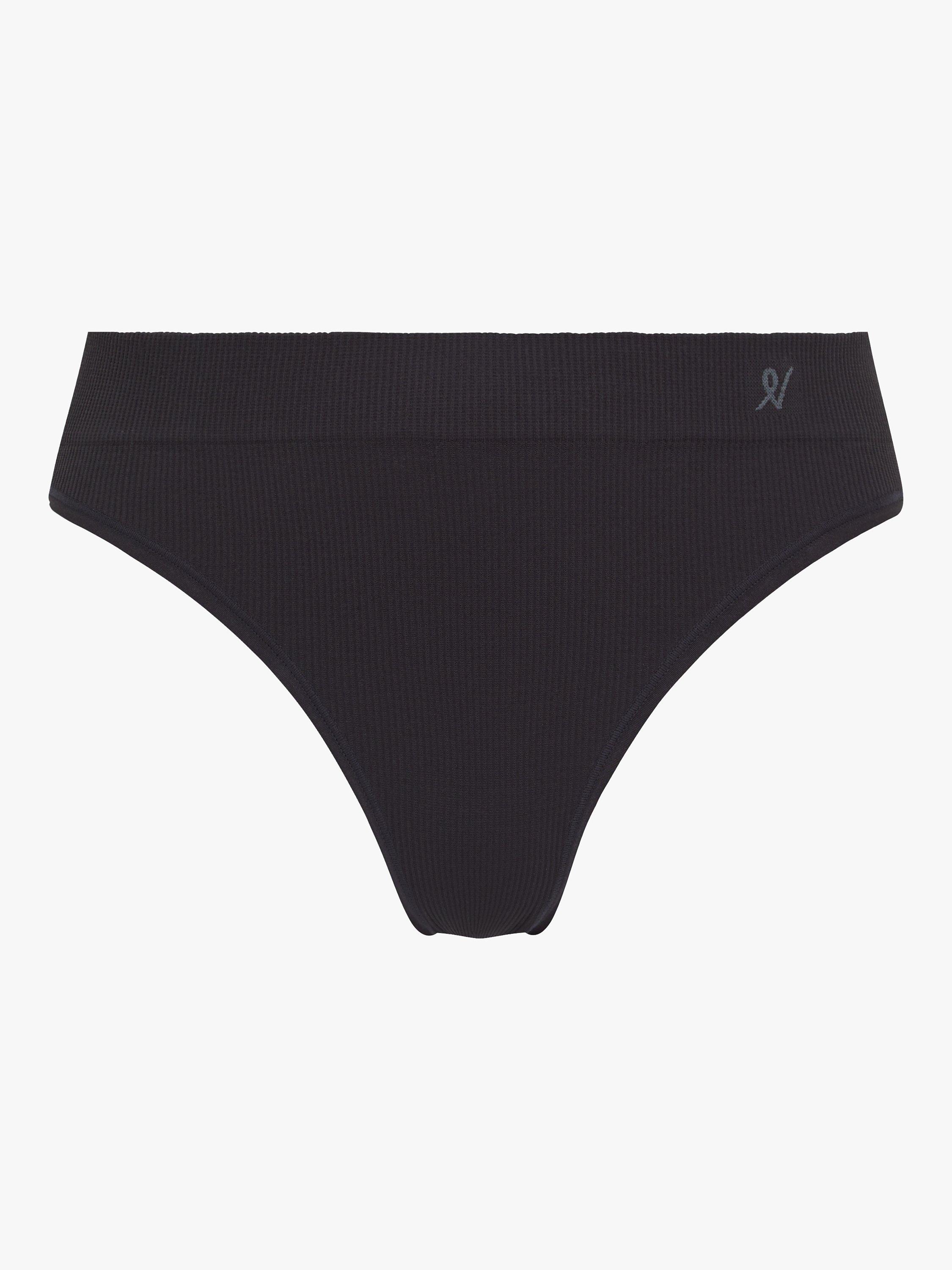Product image 5 of 5, which shows Nudea Form Seamless Brief, Black, S