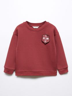 Mango Kids' Paw Patrol Sweatshirt, Dark Red, Dark Red