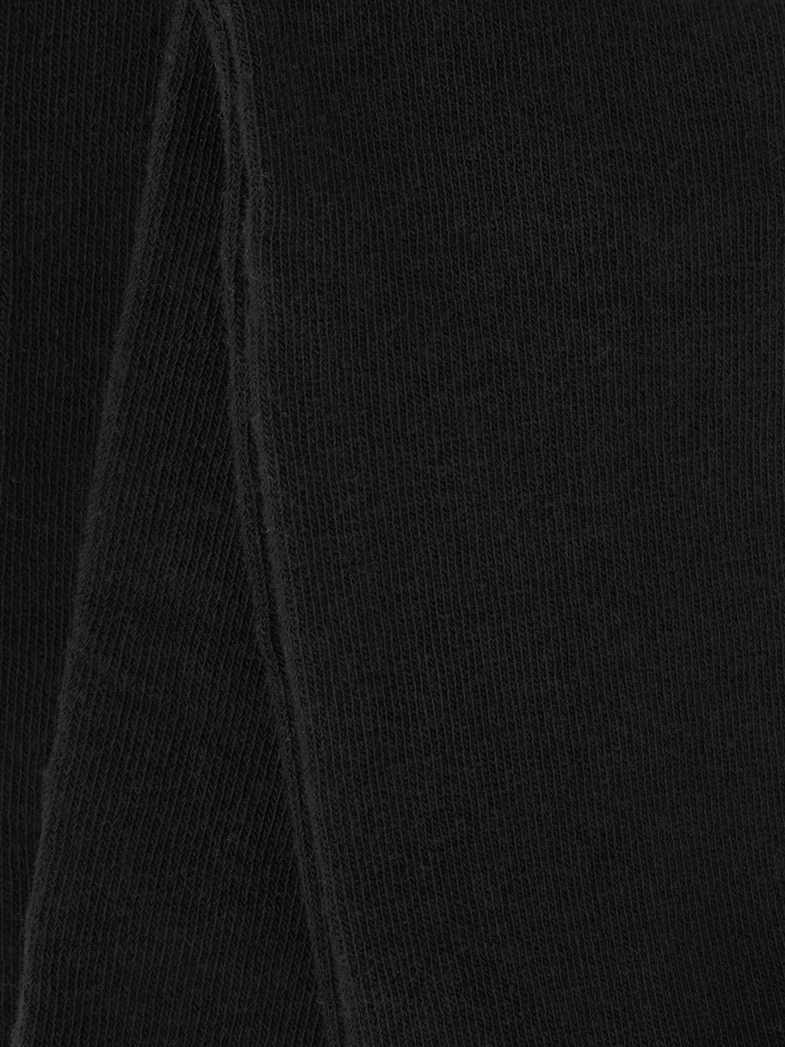 Product image 2 of 2, which shows John Lewis Kids' Cotton Rich Tights, Pack of 3, Black, 2-3 years