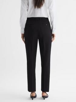 Reiss Gabi Slim Fit Tailored Suit Trousers - view 2, Black