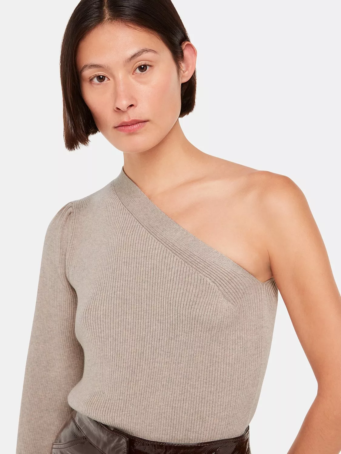 One shoulder knit sale