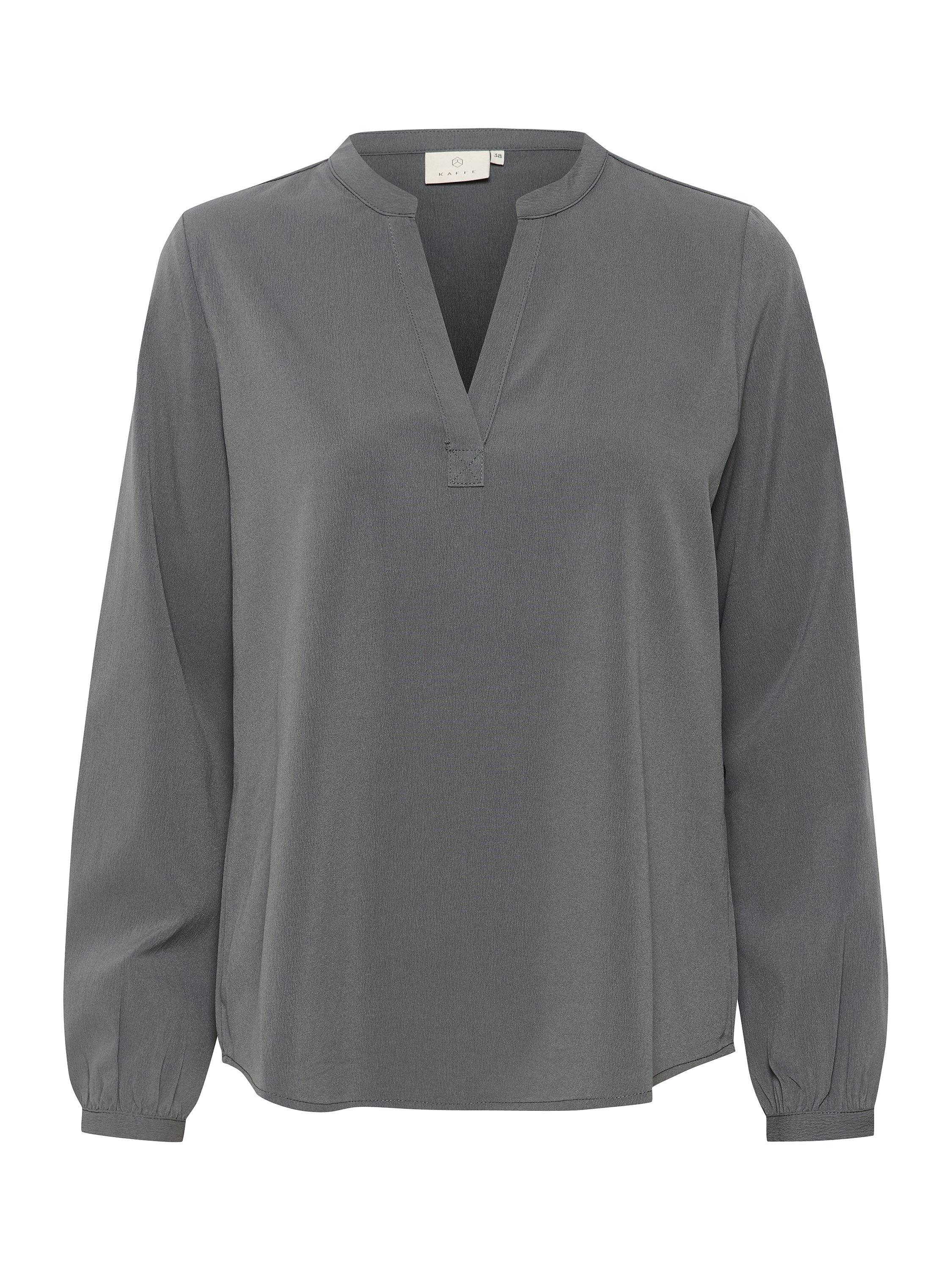 Product image 5 of 6, which shows KAFFE Janne Blouse, Smoked Pearl, 14