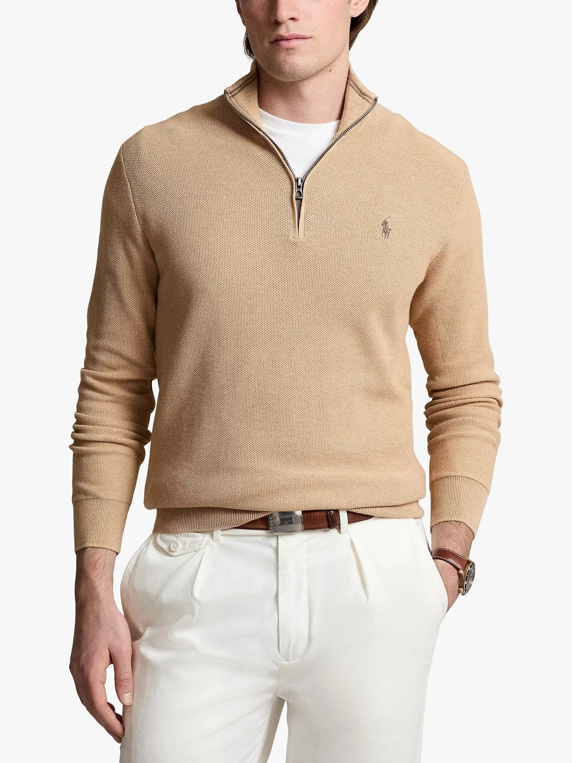 Ralph lauren quarter zip jumper hotsell