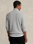 Polo Ralph Lauren Long Sleeve Half-Zip Jumper, Andover Heather