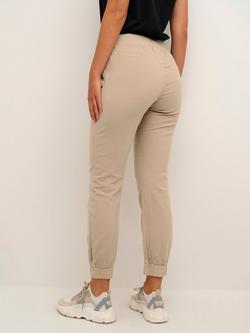 KAFFE Naya Tapered Joggers - view 2, Classic Sand