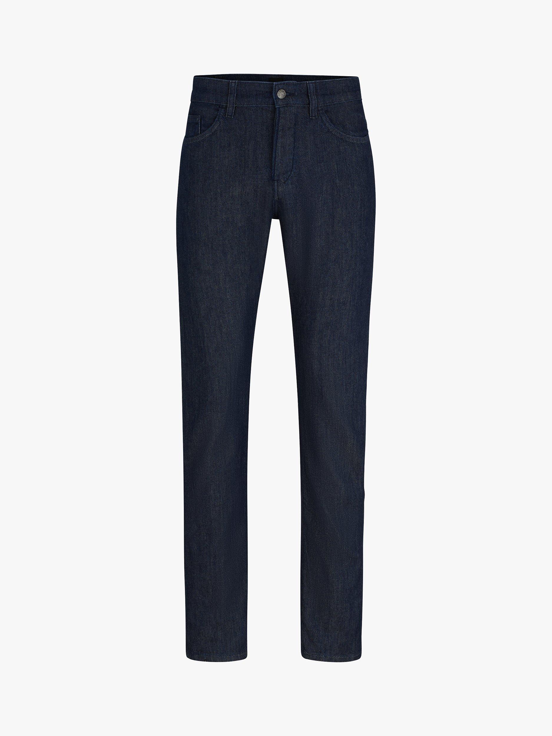 Product image 4 of 6, which shows BOSS Delaware Slim Fit Jeans, Dark Blue, 40L