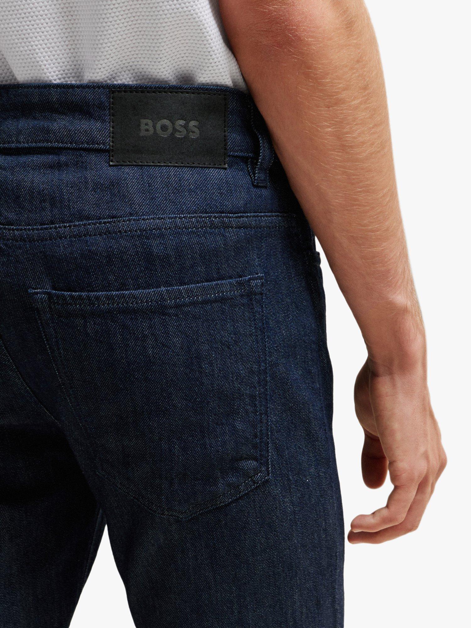 Product image 5 of 6, which shows BOSS Delaware Slim Fit Jeans, Dark Blue, 40L