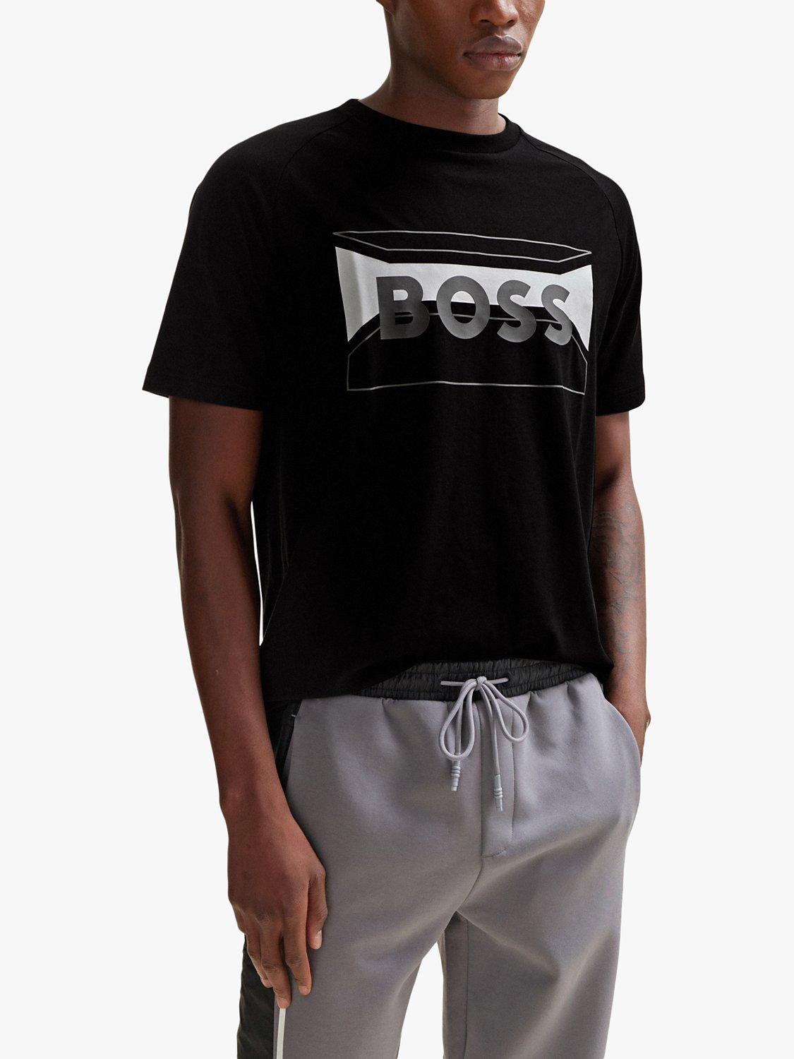 BOSS Tee 2 Short Sleeve T-Shirt, Black