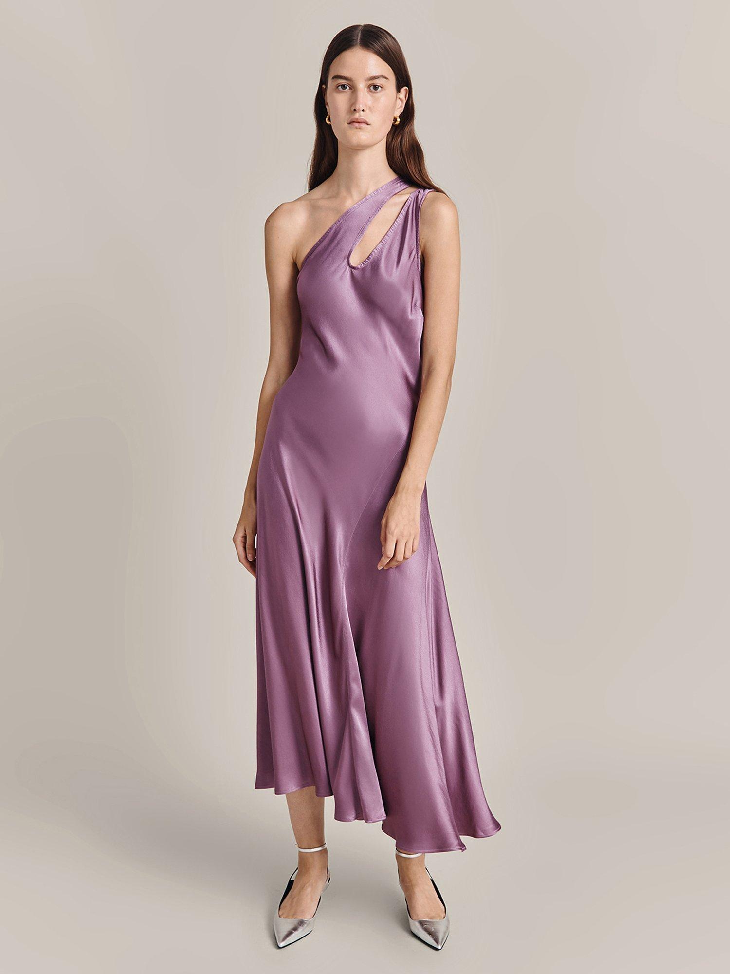 John lewis purple dress best sale