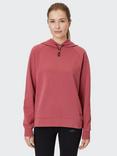 Venice Beach Jil Cotton Blend Hoodie, Deep Red, Deep Red