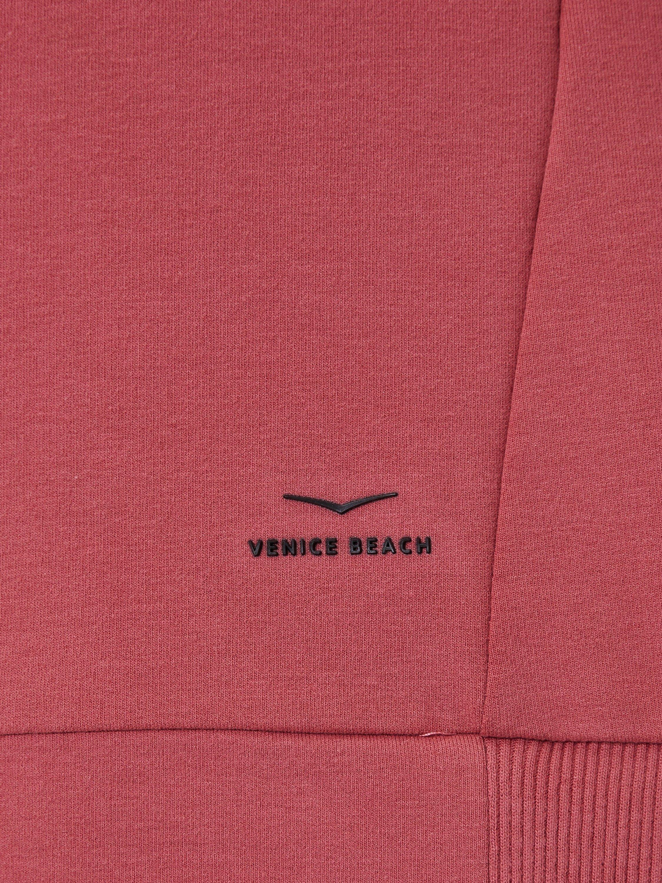 Product image 6 of 7, which shows Venice Beach Jil Cotton Blend Hoodie, Deep Red, XS