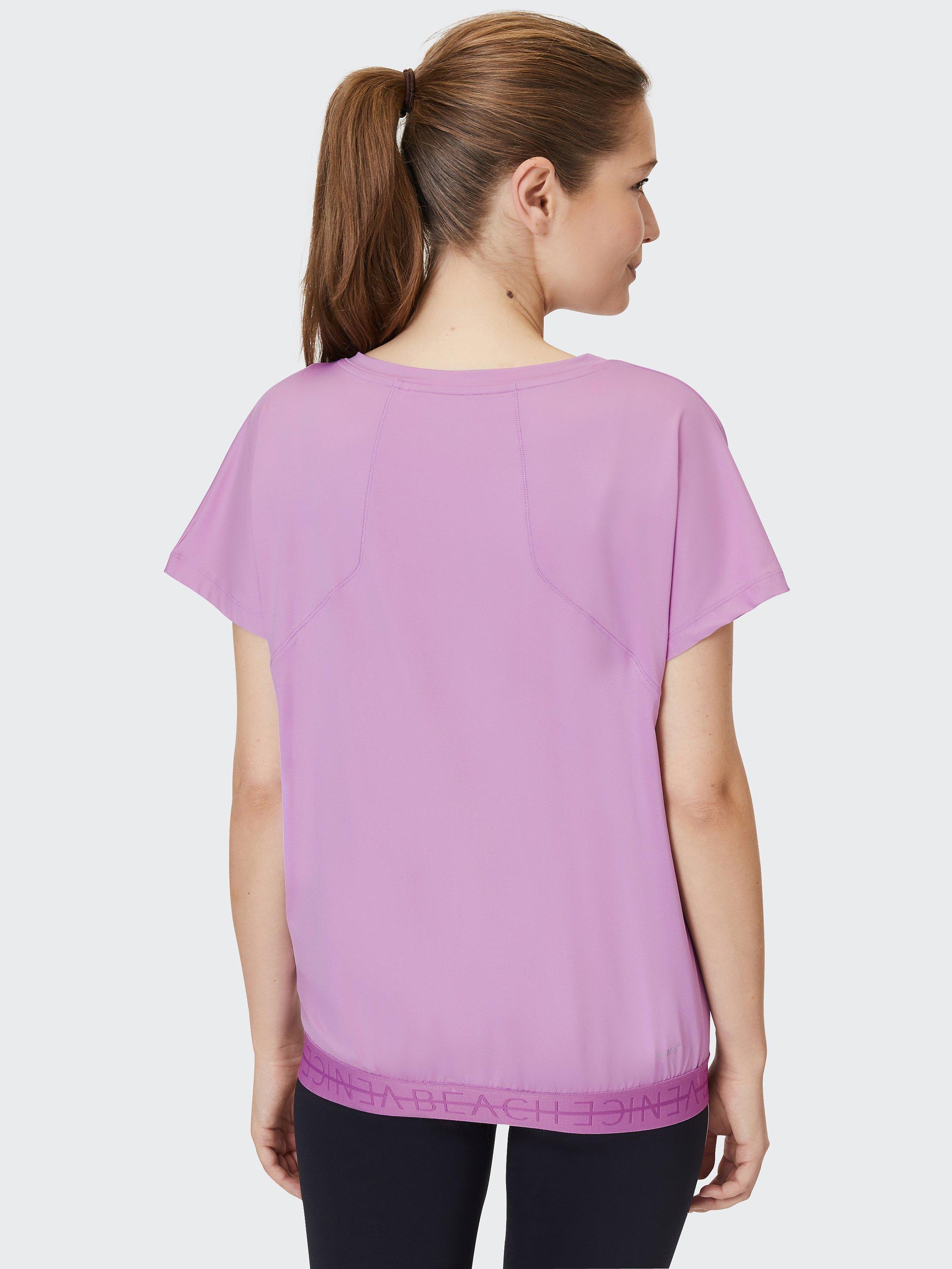Product image 3 of 7, which shows Venice Beach Melodie Training T-Shirt, Pale Mauve, XS
