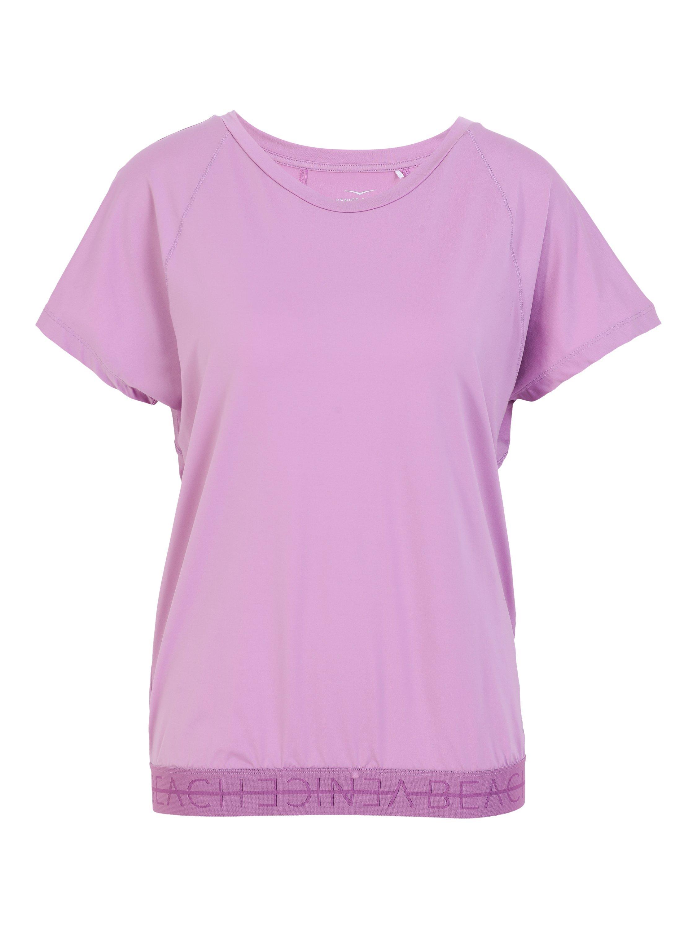 Product image 4 of 7, which shows Venice Beach Melodie Training T-Shirt, Pale Mauve, XS