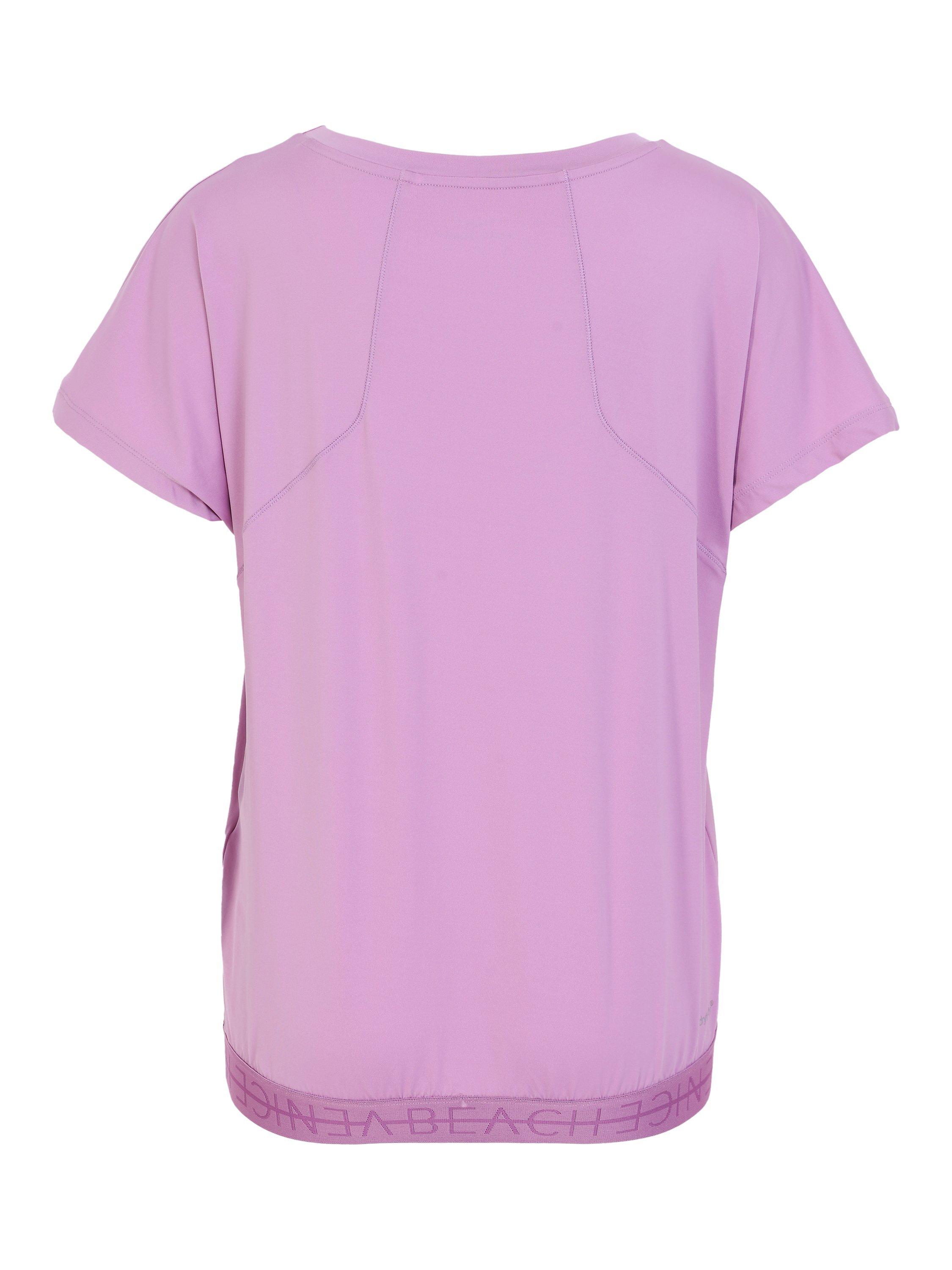 Product image 5 of 7, which shows Venice Beach Melodie Training T-Shirt, Pale Mauve, XS