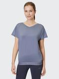 Venice Beach Melodie V-Neck Training T-Shirt, Mirage Grey