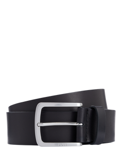 BOSS Jor Informal Belt, Black, Black