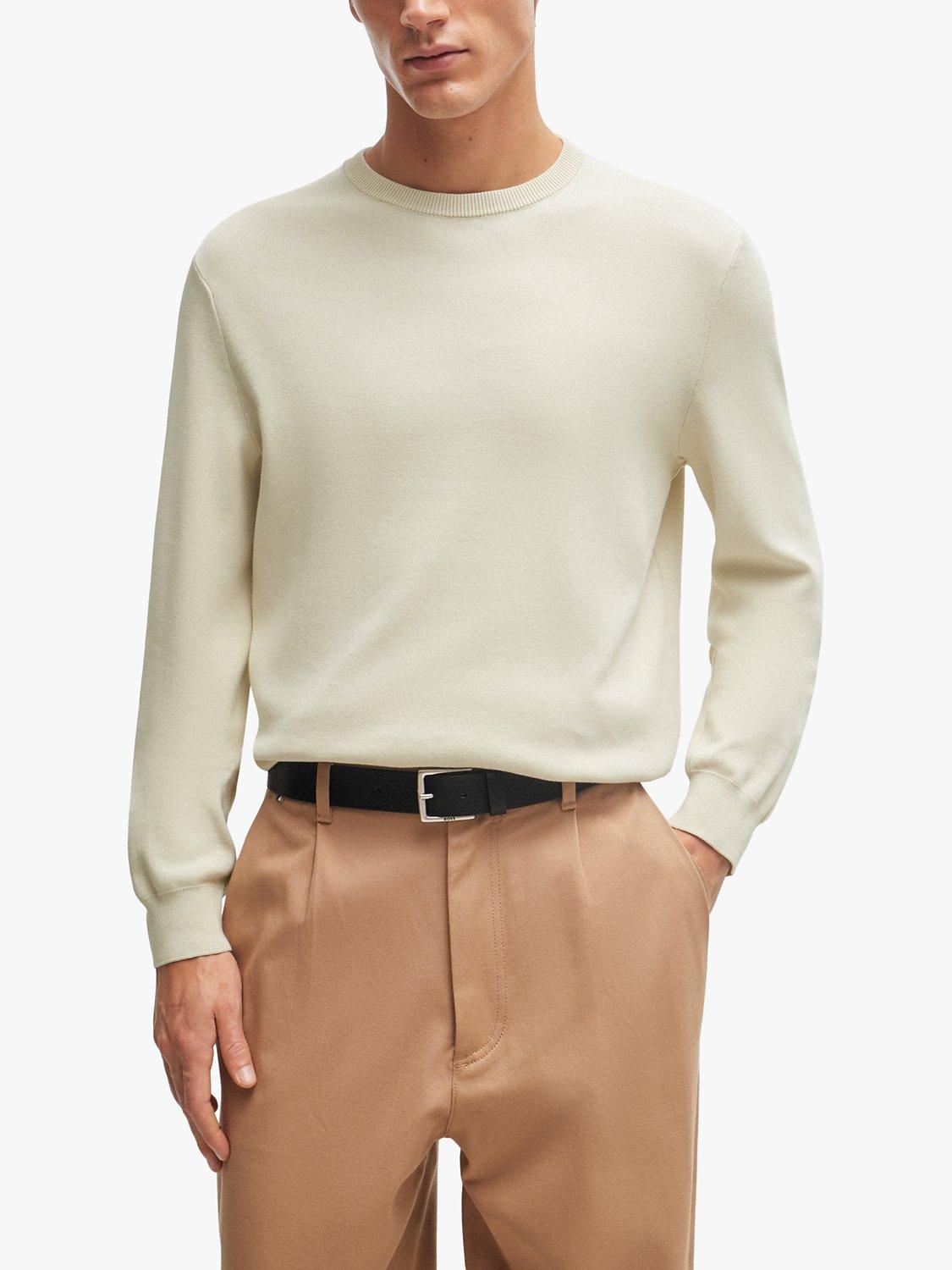 Product image 4 of 5, which shows BOSS Rummi Leather Belt, Black, 42