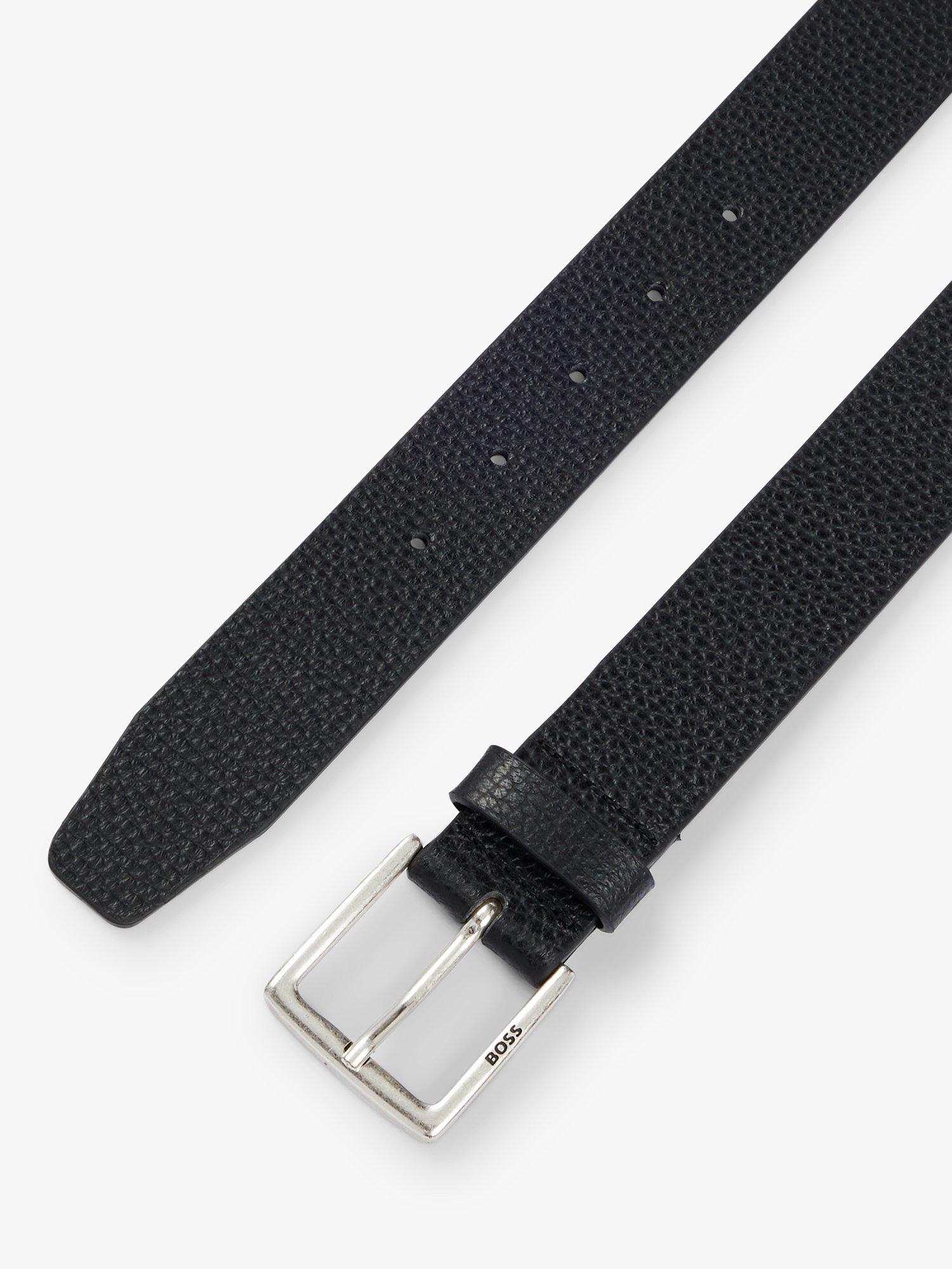 Product image 2 of 5, which shows BOSS Rummi Leather Belt, Black, 42