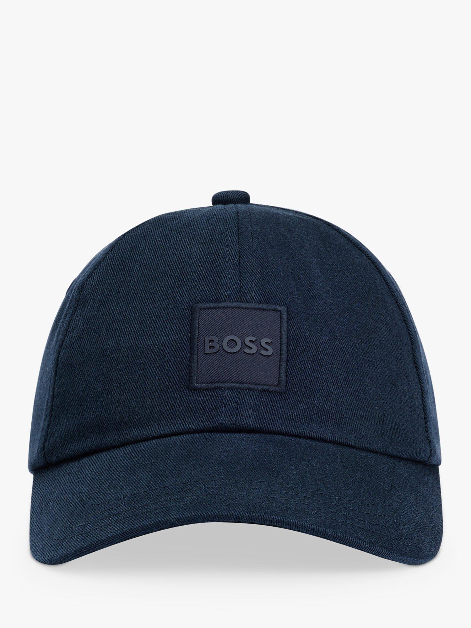 BOSS Derrel Soft Panel Cap, Dark Blue, One Size