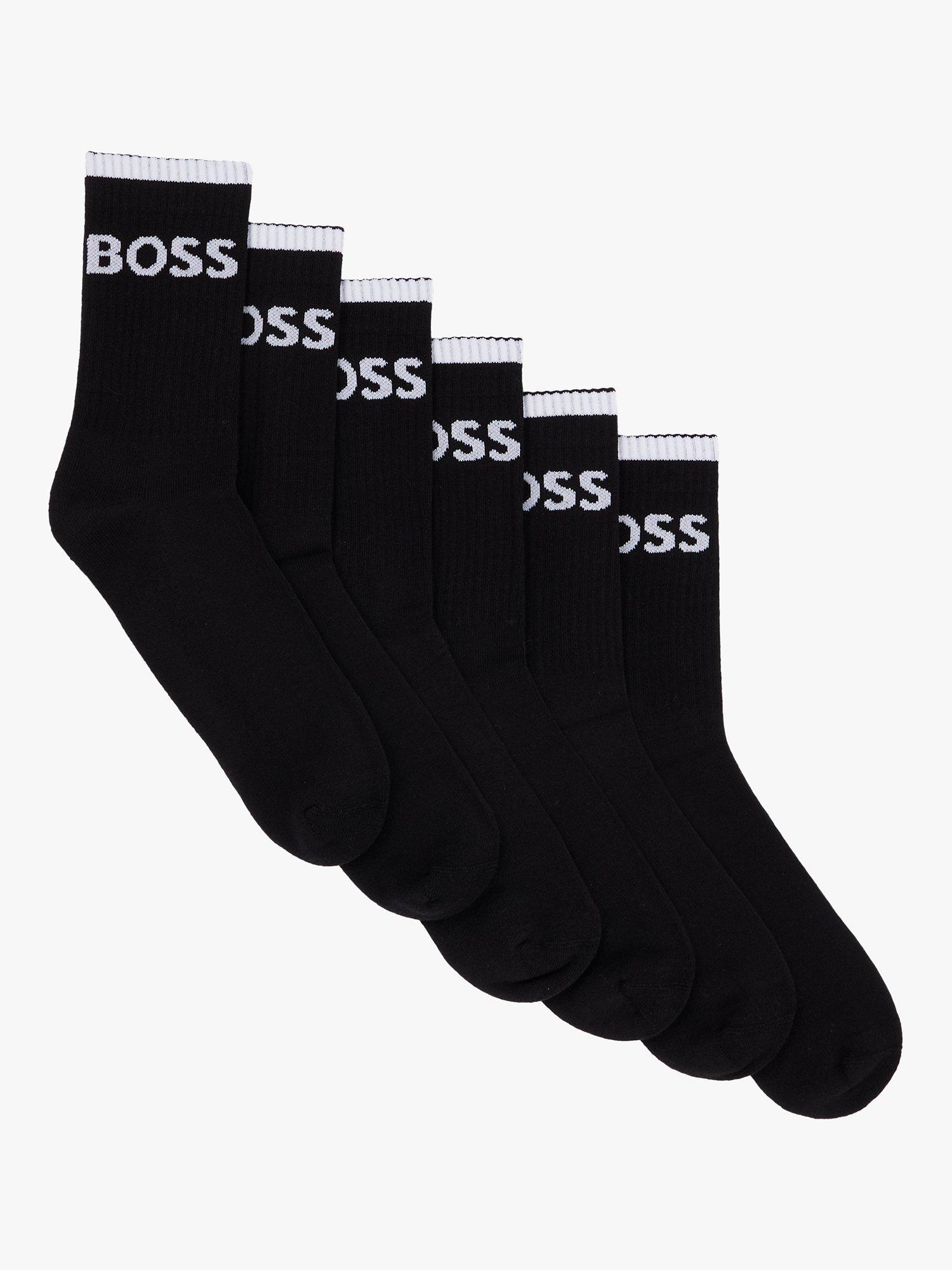 BOSS Sportive Quarter Socks, Pack of 6