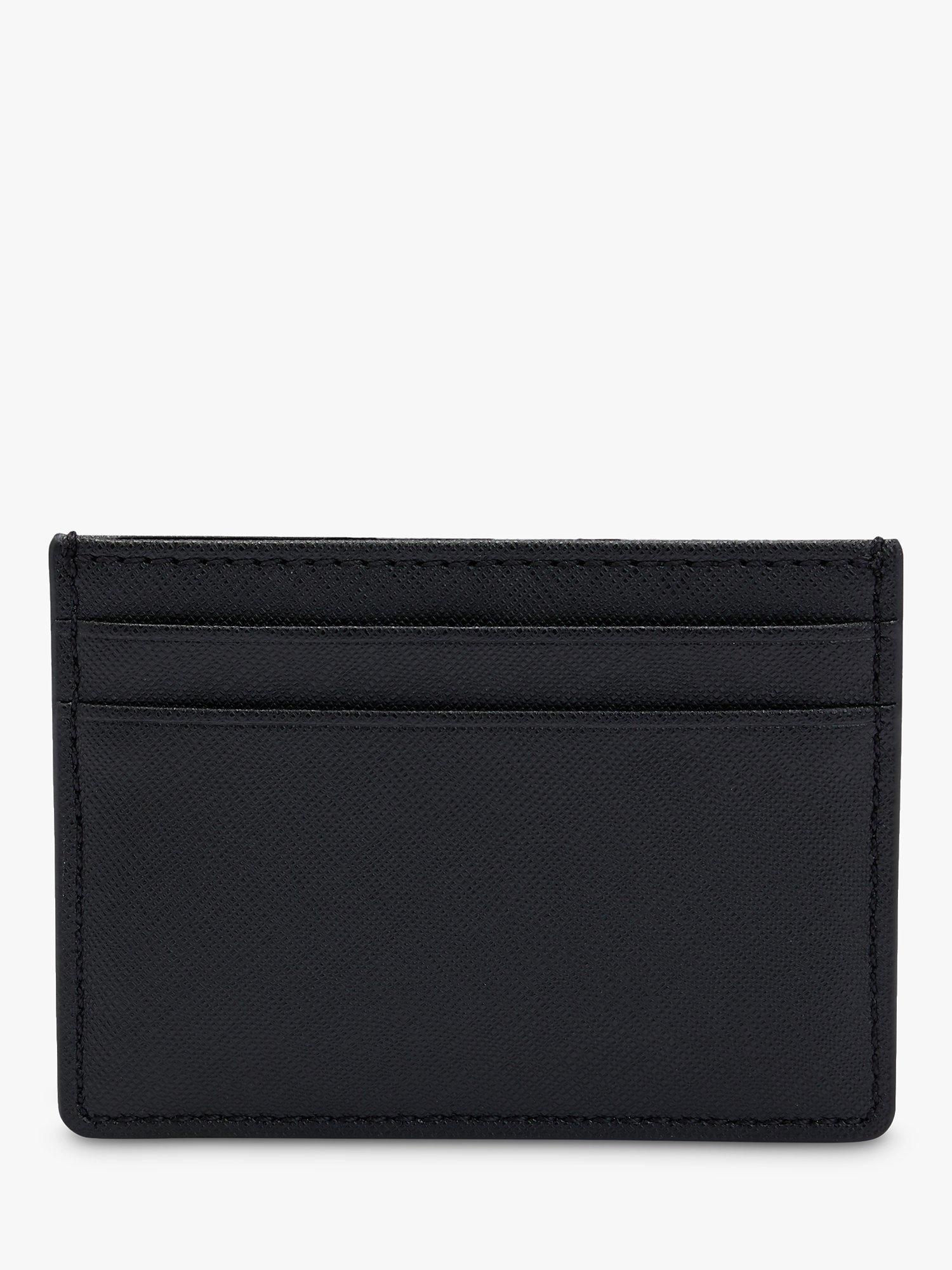 BOSS Zair Leather Cardholder, Black