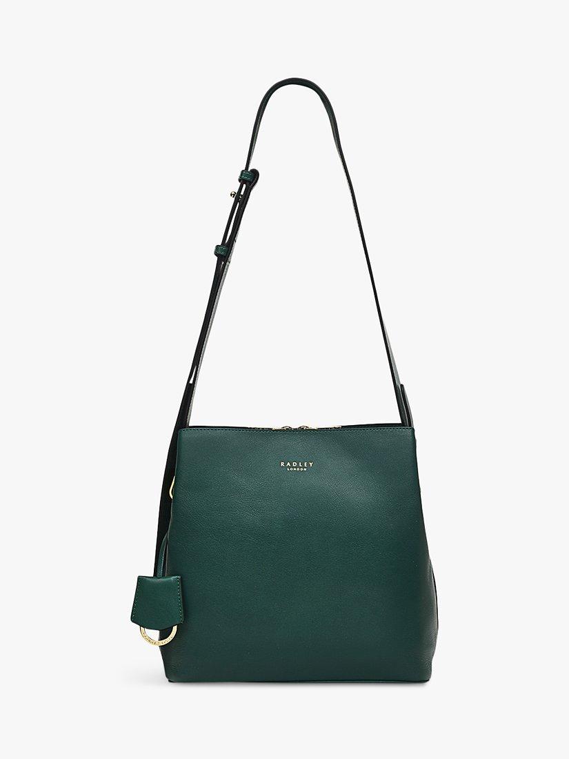 Radley Dukes Place Grained Leather Medium Crossbody Bag, Alpine, One Size