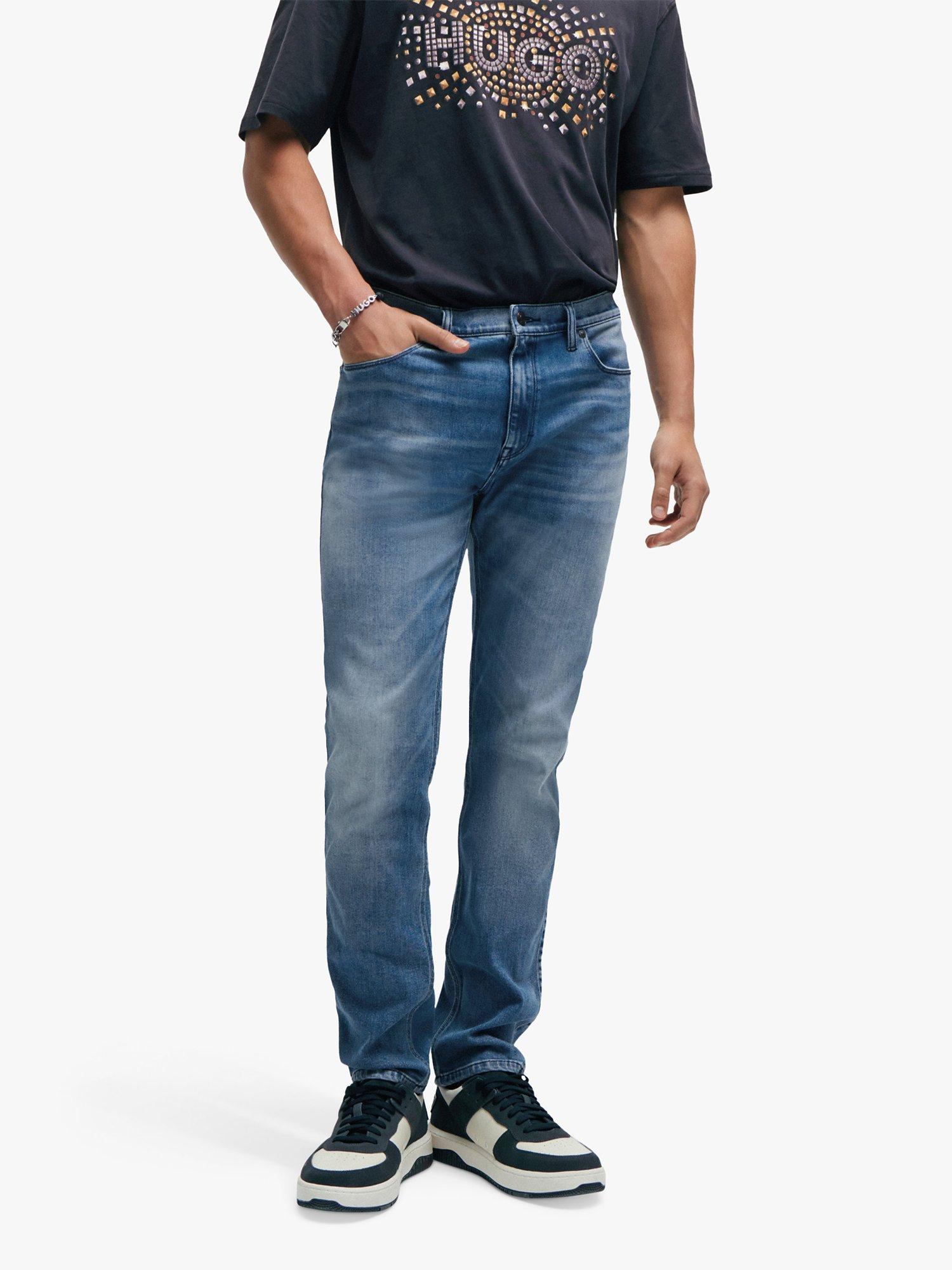 HUGO 708 Slim Fit Jeans, Blue