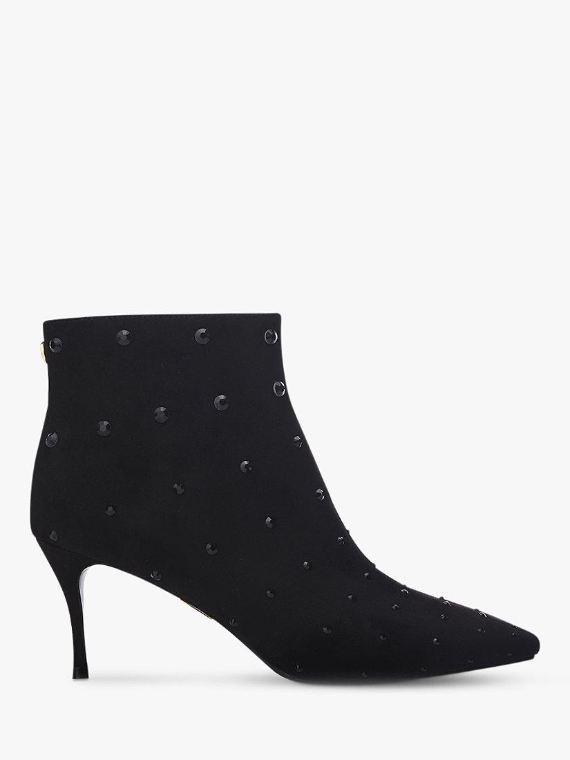 Moda in Pelle Wenoa Diamante Shoe Boots, Jet Black