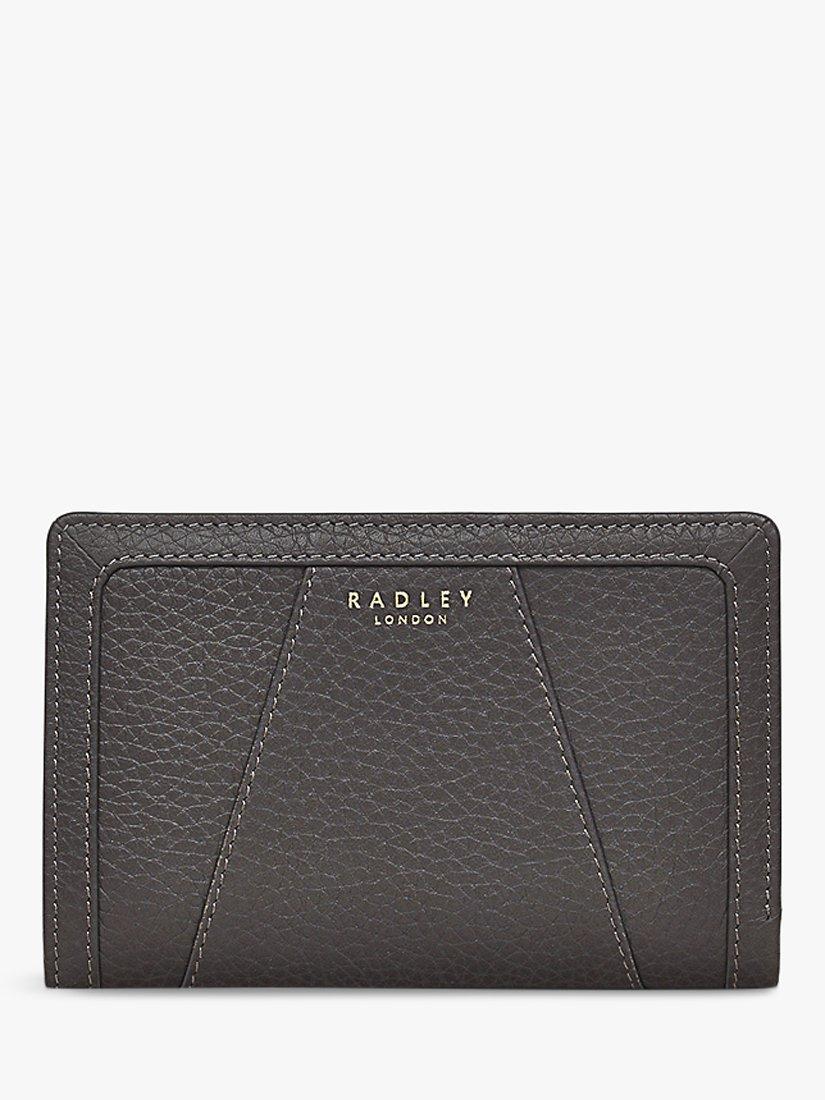 Radley Wood Street 2.0 Medium Leather Zip-Top Purse, Thunder