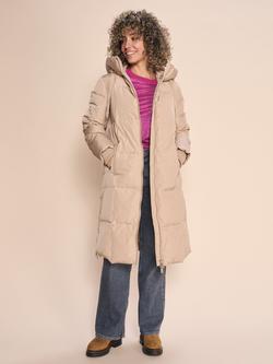 MOS MOSH Nova Puffer Down Hooded Coat, Savannah Tan