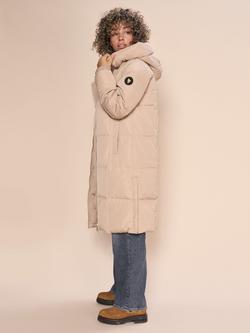 MOS MOSH Nova Puffer Down Hooded Coat - view 2, Savannah Tan