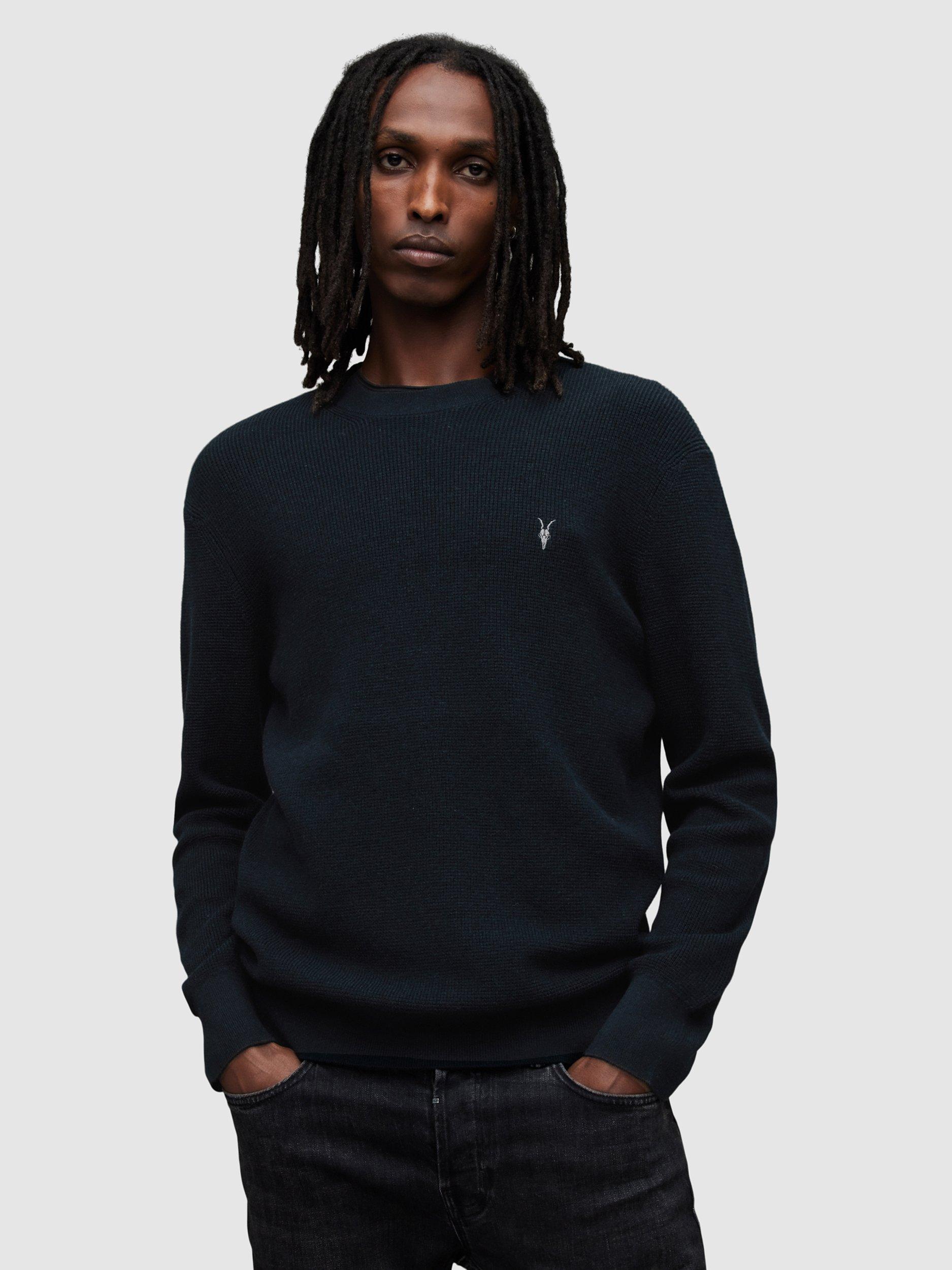 AllSaints Aspen Crew Jumper, Racing Green