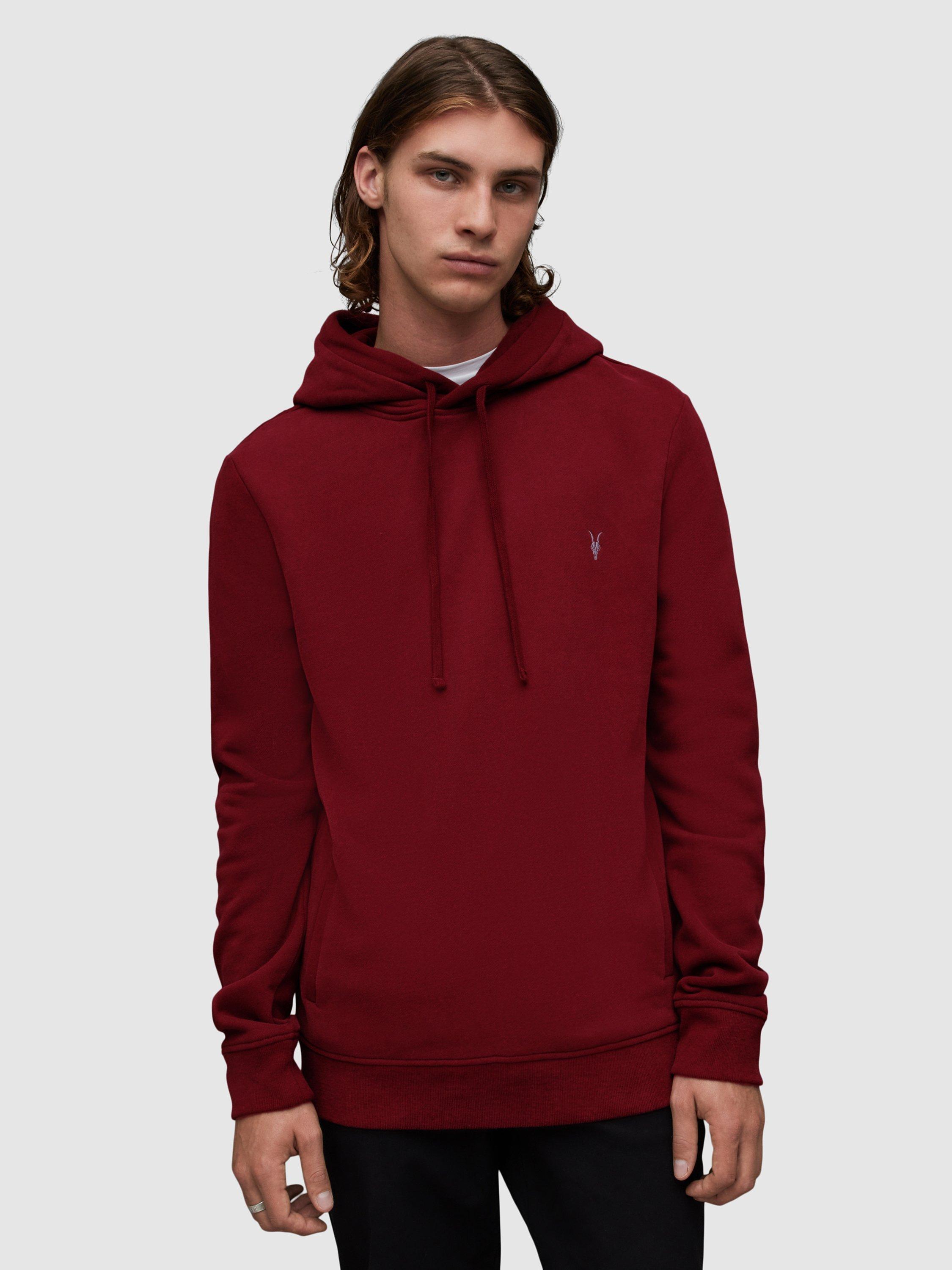 AllSaints Raven Hoodie, Comet Red