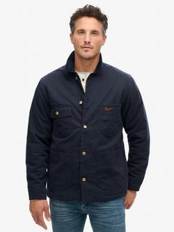 Superdry Surplus Four Pocket Chore Jacket - view 2, Navy