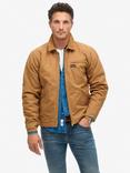 Superdry Surplus Ranch Jacket, Denim Tobacco Brown