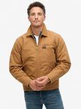 Superdry Surplus Ranch Jacket, Denim Tobacco Brown
