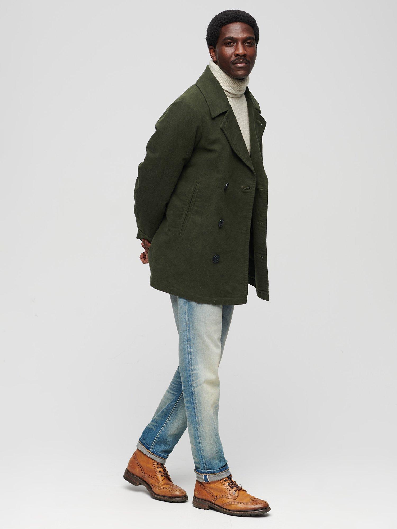 New merchant pea coat best sale