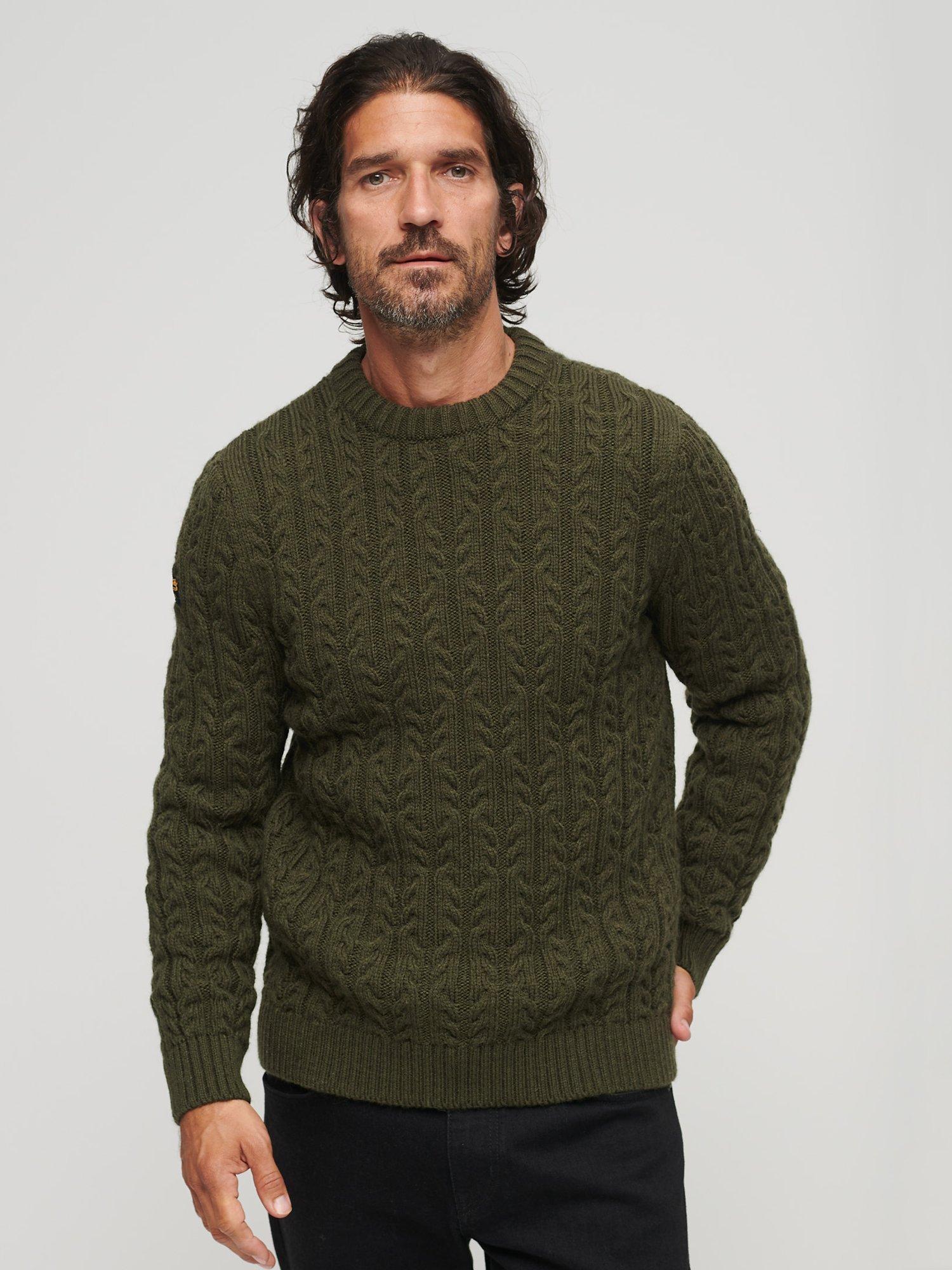 Superdry Jacob Crew Jumper Khaki