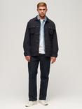 Superdry Military Overshirt Jacket, Eclipse Navy