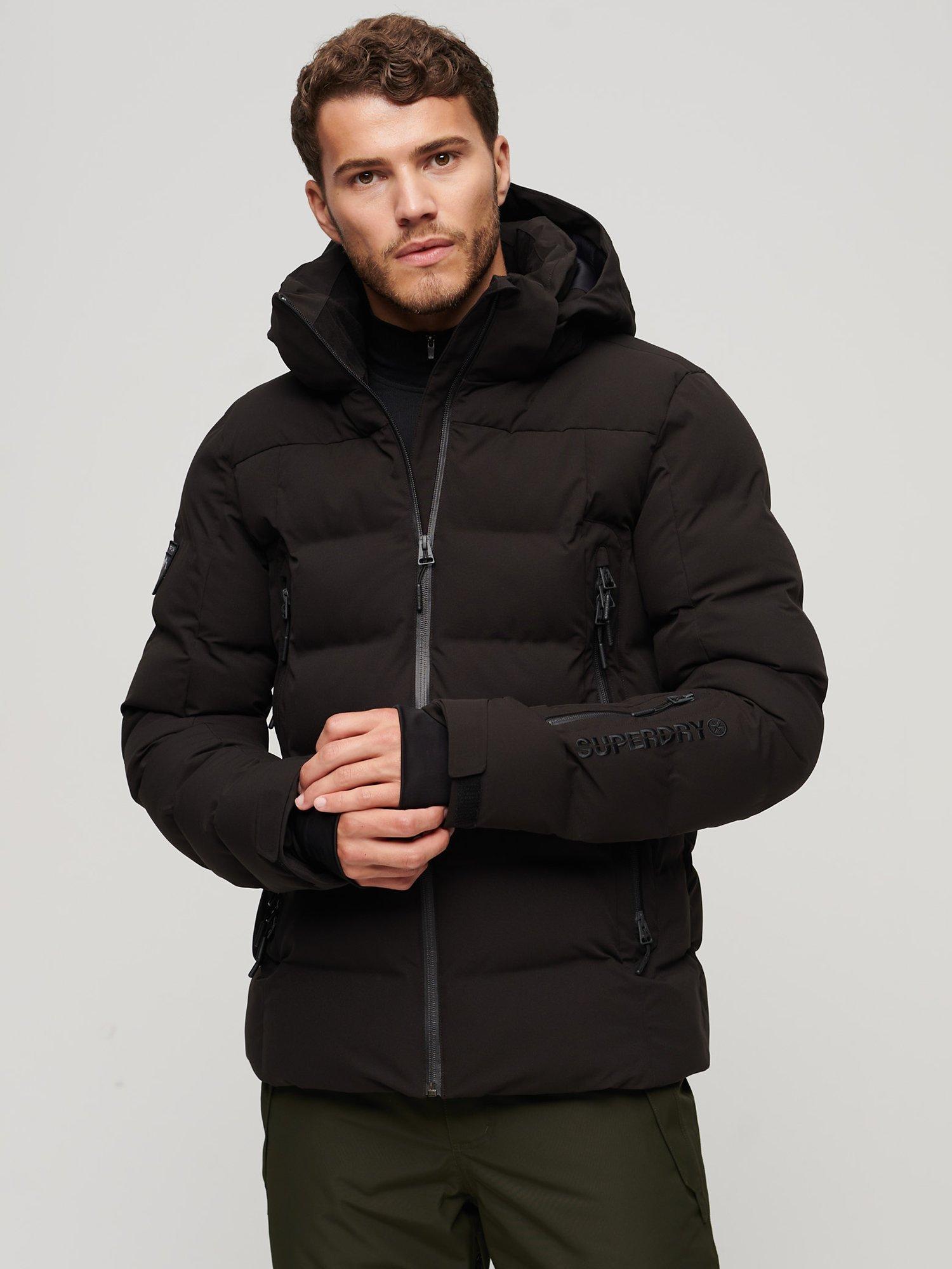 Superdry Ski Radar Luxe Puffer Jacket, Black