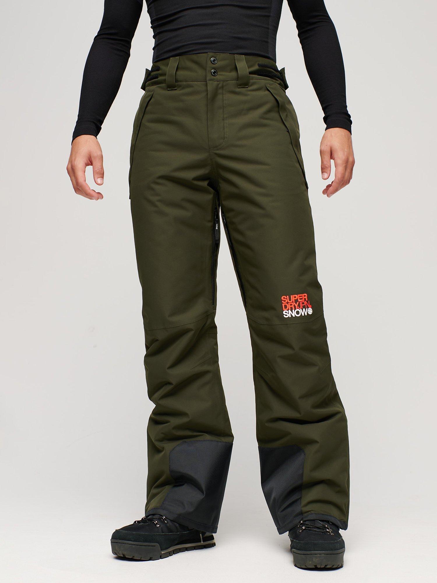 Superdry Freestyle Core Ski Trousers, Surplus Goods Olive
