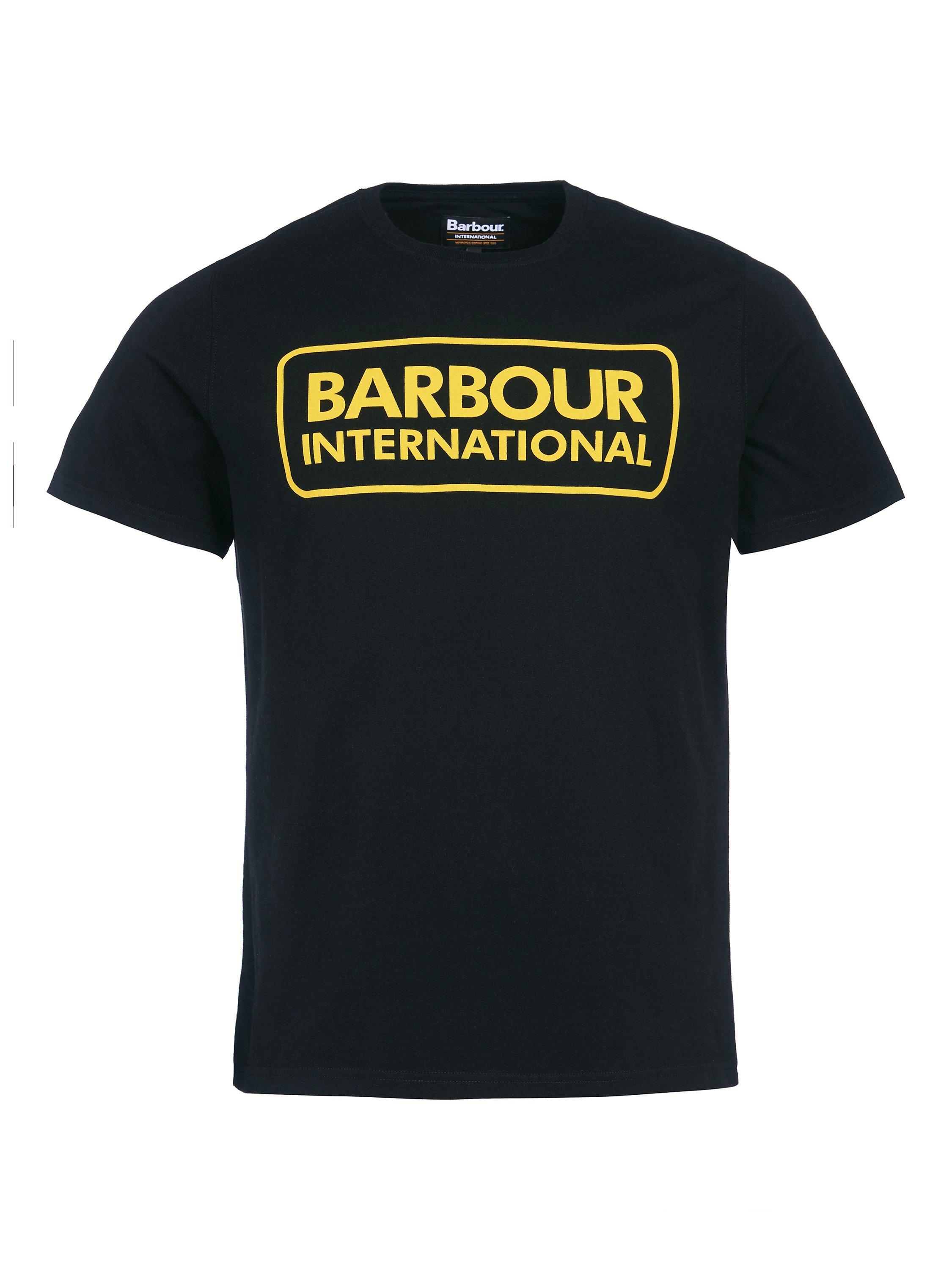 Product image 4 of 5, which shows Barbour International Cotton Crew Neck T-Shirt, Black, XL