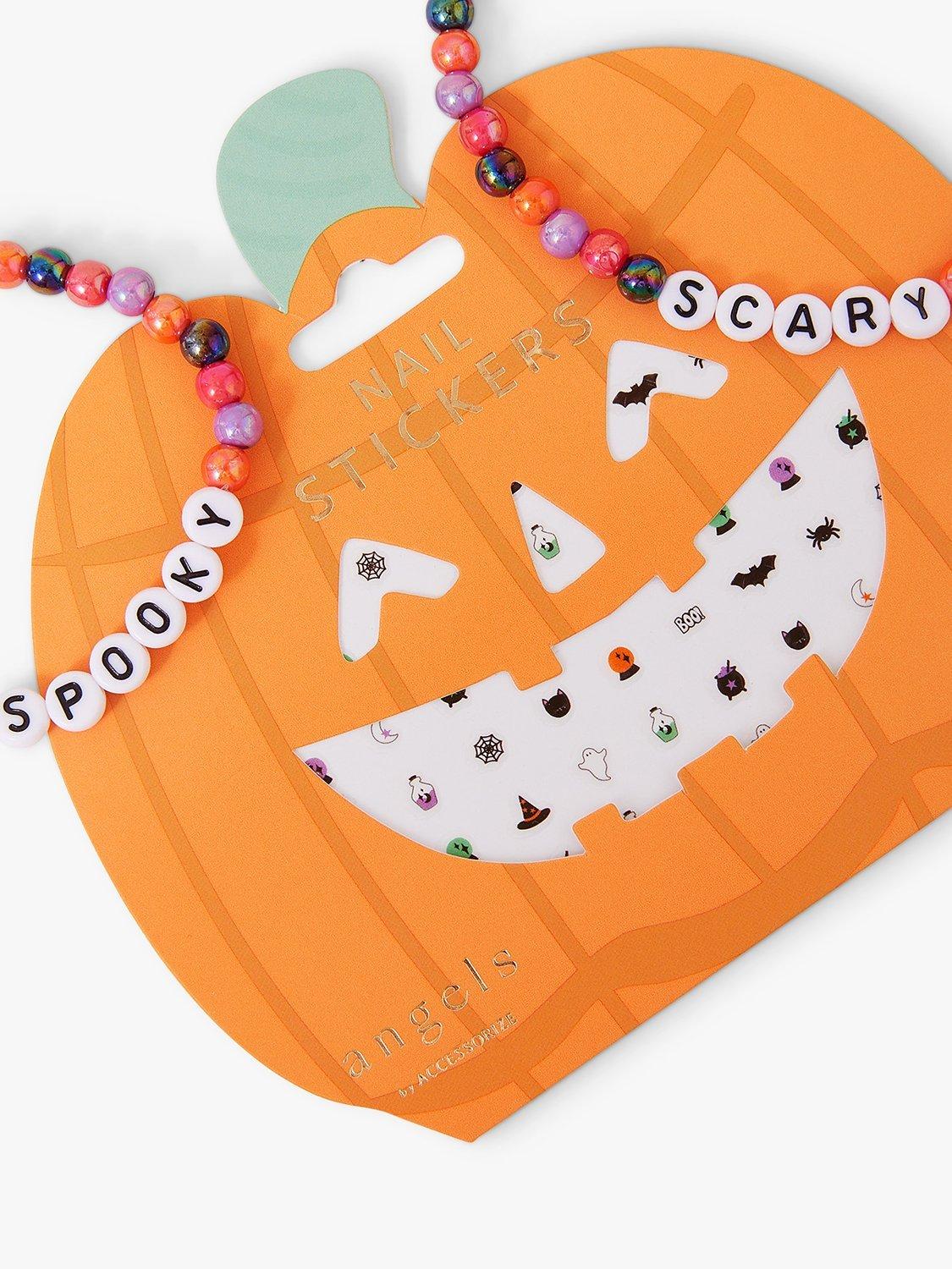 Product image 2 of 2, which shows Angels by Accessorize Kids' Halloween Jewellery Set, Multi, One Size